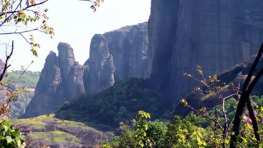 Meteora Garden Bed & Breakfast Kalampáka Ngoại thất bức ảnh